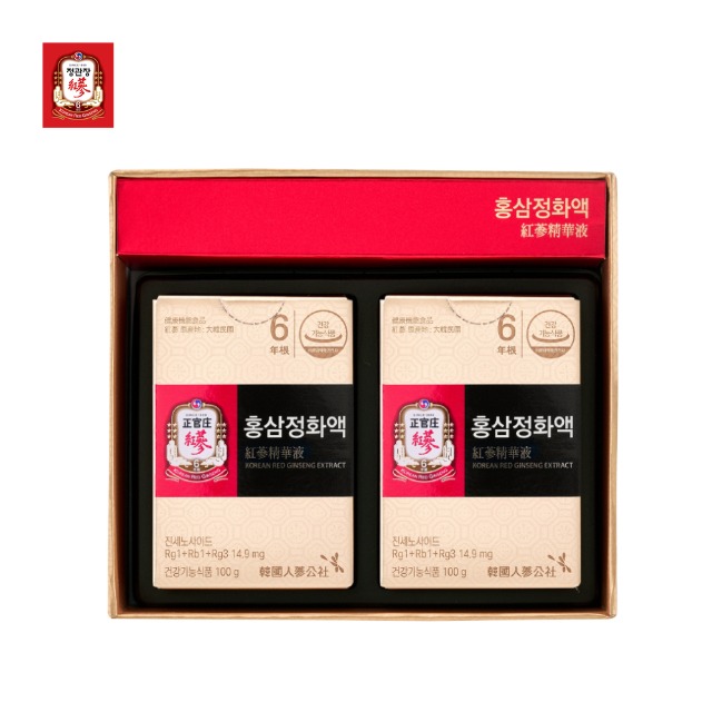 [정관장]홍삼정화액 100g*2병 선물세트+쇼핑백